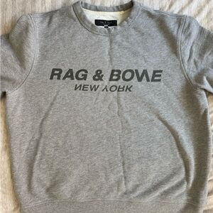 Rag & Bone Men's Crewneck in Heather Gray